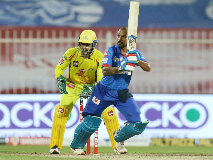 Delhi opener Shikhar Dhawan hit an unbeaten 101 off 58 balls.