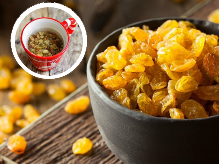 Raisins reduce the risk of heart attack and blood pressure, soak