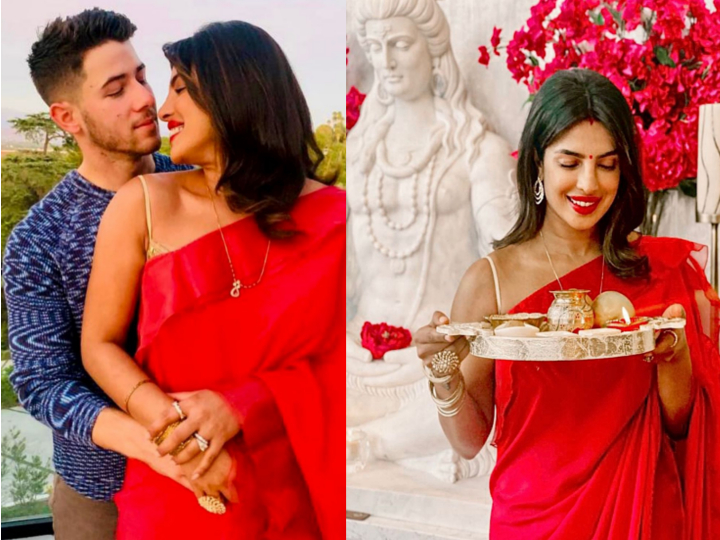 Karwa Chauth : करवा चौथ पर लाल साड़ियों का जादू, अपने लुक के लिए एक्ट्रेसेस से लें फैशन इंस्पिरेशन 6 Karwa Chauth