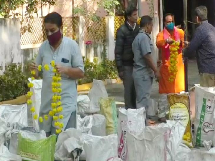 करीब 1 क्विंटल अस्थियों का हुआ विसर्जन।