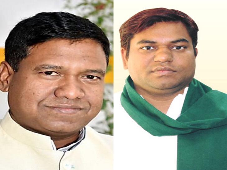 HAM के संतोष मांझी और VIP के मुकेश सहनी।