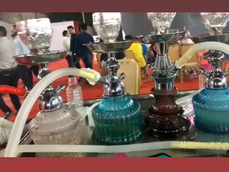 In Ahmedabad, a birthday party was going on in a hookah bar, firing