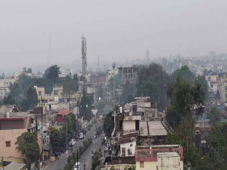 जबलपुर में शुक्रवार सुबह का माैसम