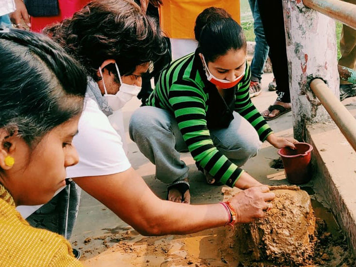 MP made bedi with his own hands.