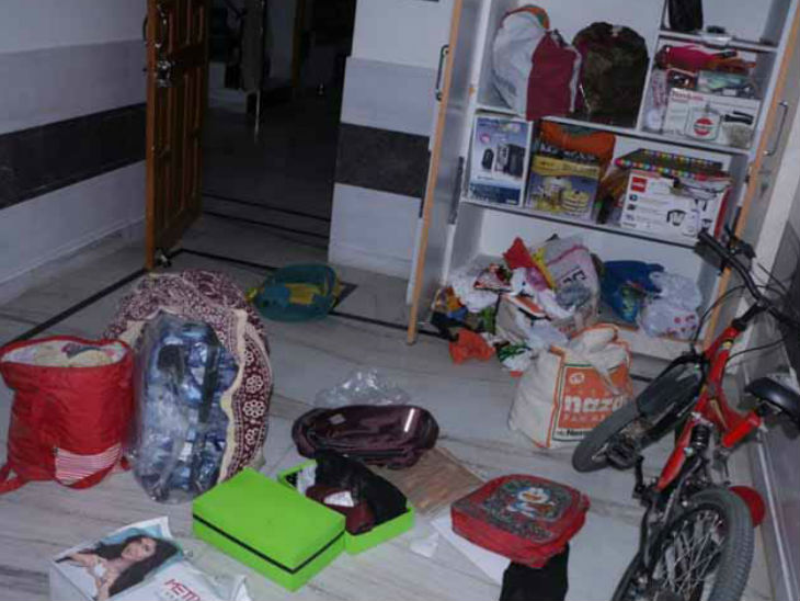 सुनील तिवारी के घर हुई चोरी