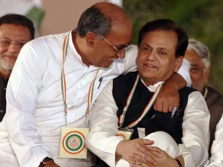 मध्यप्रदेश के पूर्व मुख्यमंत्री दिग्विजय के साथ।