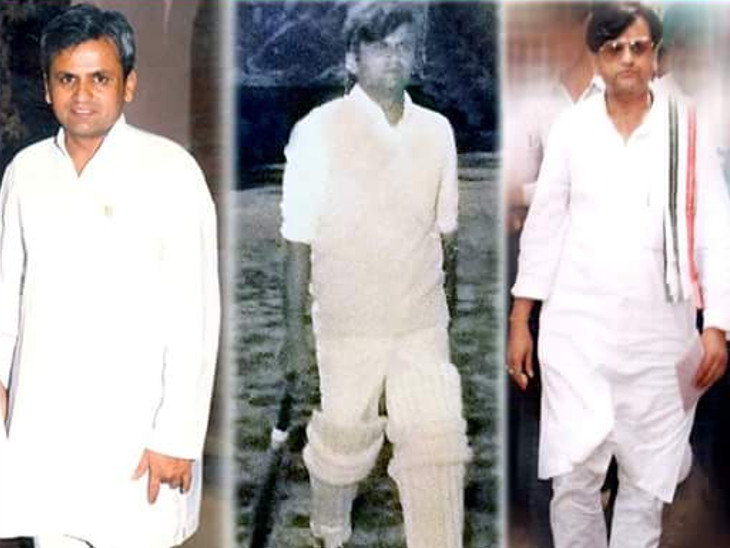 क्रिकेट के शौकीन अहमद पटेल।