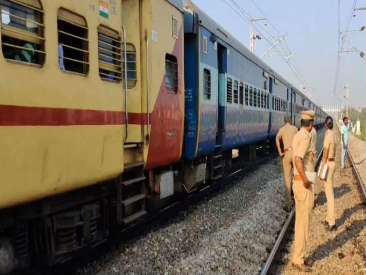 सीआरएस ने 110 की स्पीड से दौड़ाई ट्रेन।