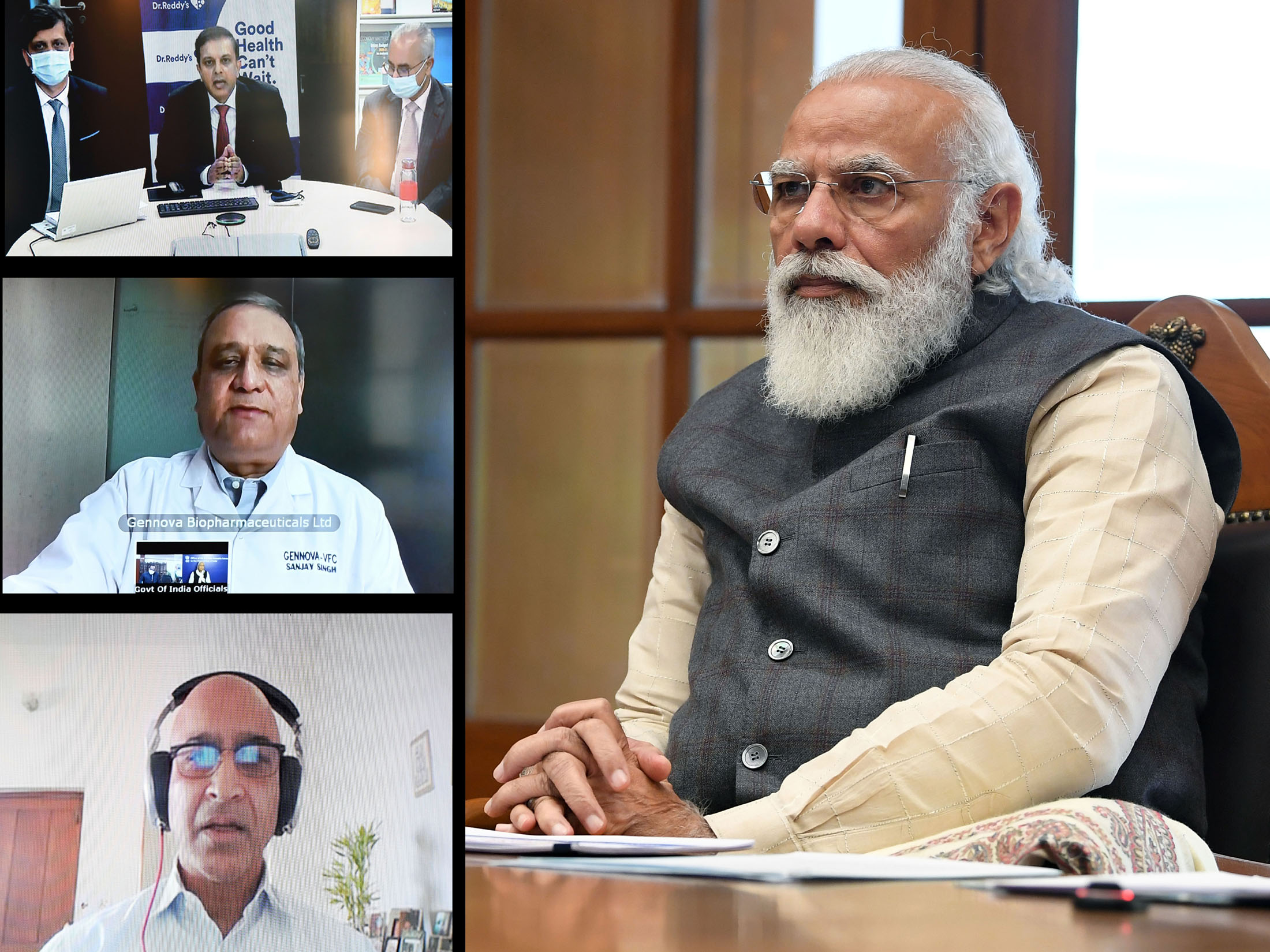 हाल ही में प्रधानमंत्री नरेंद्र मोदी ने देश के तीन संस्थानों में बन रहे वैक्सीन की जानकारी ली थी।