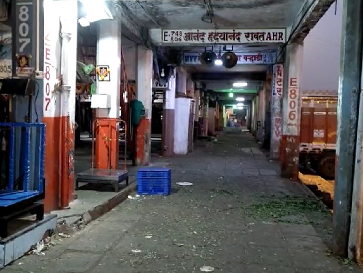एशिया का सबसे बड़ी एपीएमसी मंडी पूरी तरह से भारत बंद के समर्थन में है।