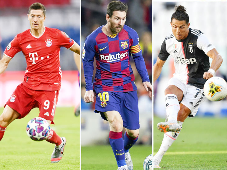 फीफा अवॉर्ड्स 2020: बेस्ट प्लेयर के लिए लेवानडॉस्की को रोनाल्डो और मेसी की चुनौती, 17 दिसंबर को दिए जाएंगे अवॉर्ड