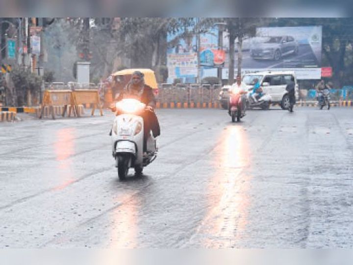 जबलपुर में हुई बारिश