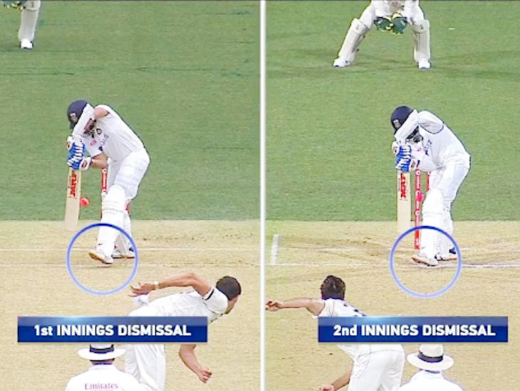 एकबार फिर नाकाम रहे शॉ: दोनों इनिंग्स में ऑस्ट्रेलियाई गेंदबाजों ने उन्हें इनस्विंग पर बोल्ड किया; सोशल मीडिया यूजर्स बोले- पृथ्वी से बेहतर हैं बुमराह