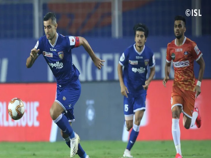 ISL 2020: चेन्नईन FC ने गोवा FC को 2-1 से हराया; पॉइंट में आठवें स्थान पर पहुंची ISL 2020: चेन्नईन FC ने गोवा FC को 2-1 से हराया; पॉइंट में आठवें स्थान पर पहुंची