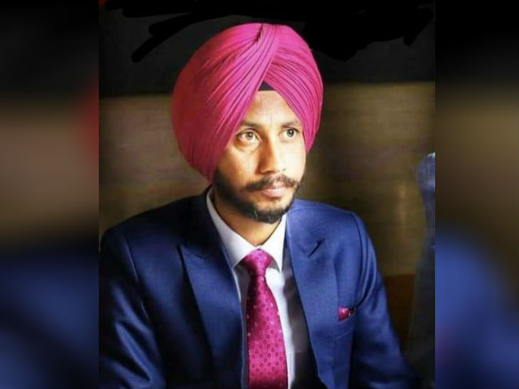 मृतक नवजोत सिंह, इनके पिता बिना पोस्टमार्टम कराए शव ले गए