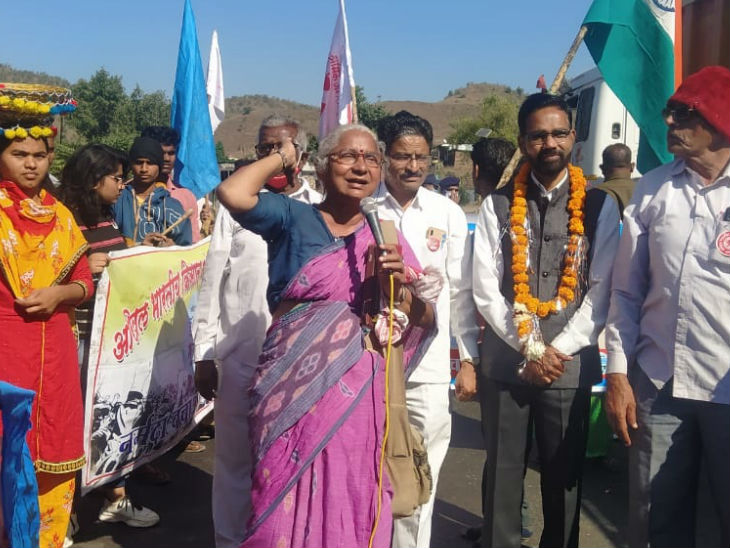 मेधा पाटेकर ने केंद्र सरकार के कृषि कानून को किसान विरोधी बताया।