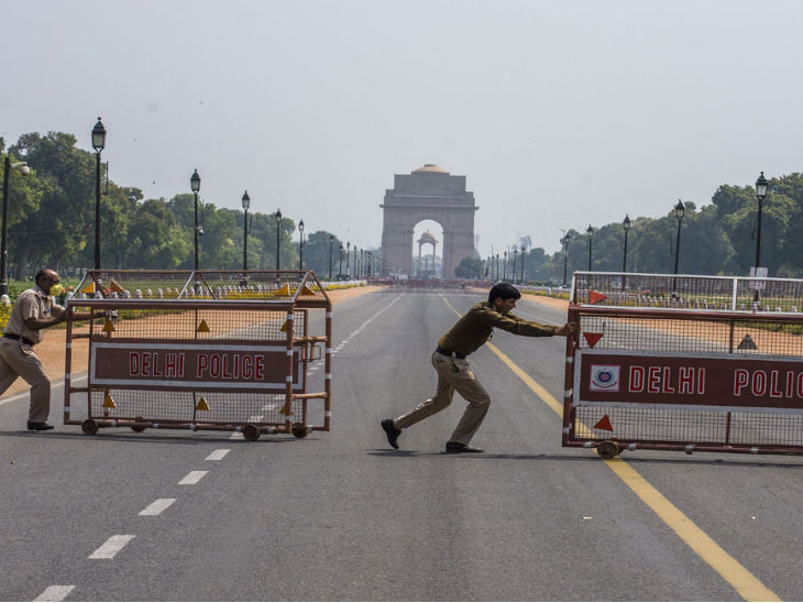 Corona in the country: 2-day night curfew in Delhi in view ...