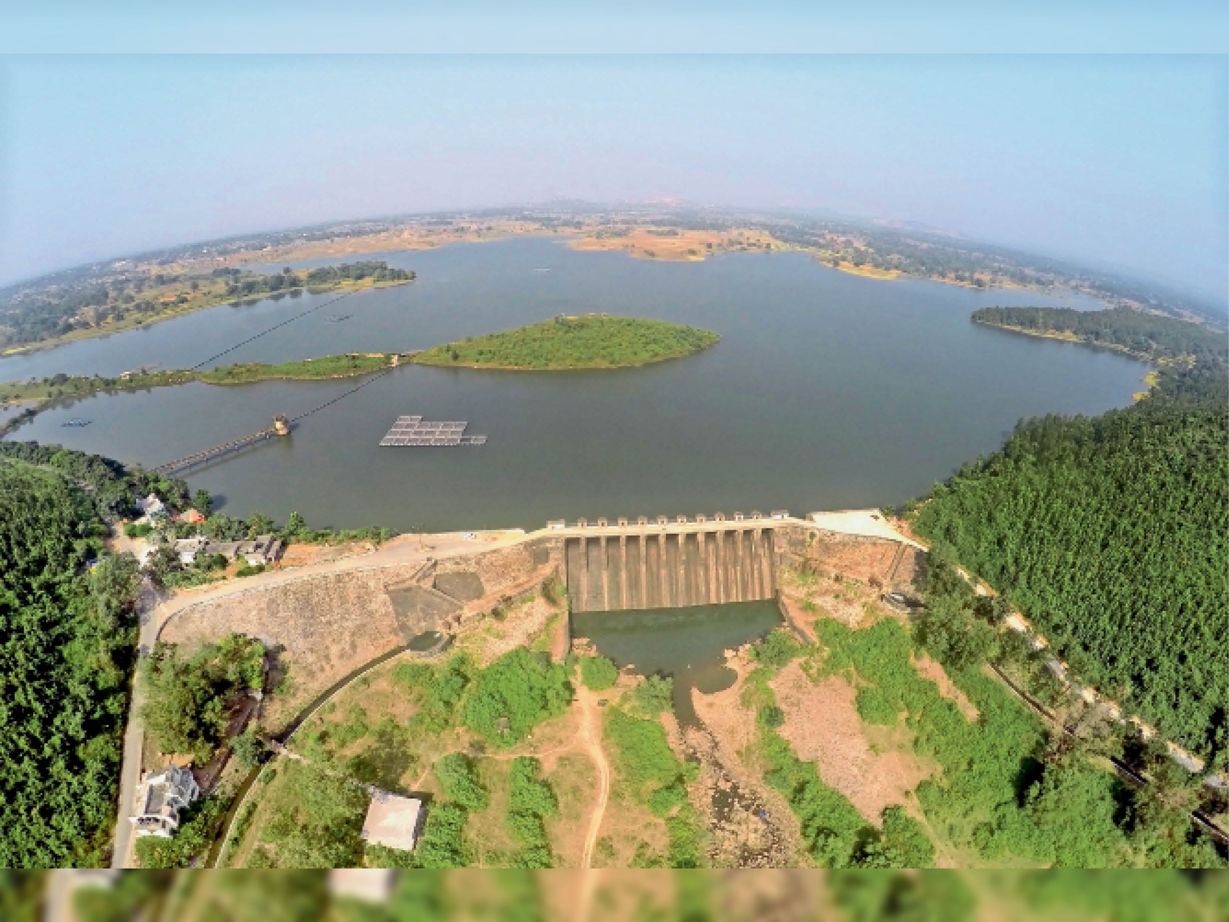 Preparing to make Kelagagh a tourist destination, Simdega supplies 80 thousand gallons of water | केलाघाघ डैम में होगी बोटिंग: केलाघाघ को पर्यटन स्थल बनाने की तैयारी, सिमडेगा को 80 ...