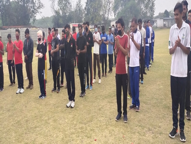 प्रदेश के अलग अलग जिलो से आये खिलाडी