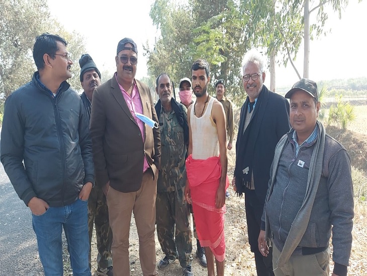 सिकंदरा में बरामद हुआ शिवम।