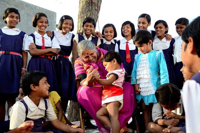 Sindhutai is also known as Mother Teresa of Maharashtra.