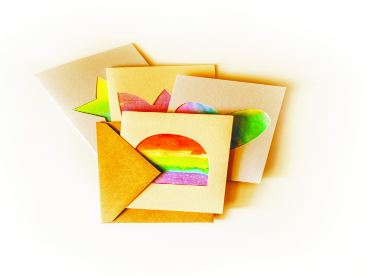 The history of greeting cards is very old, the world's longest greeting