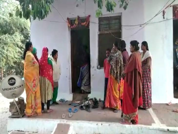 पीड़ित हसन अली का घर। इसी घर के सामने मासूम खेल रही थी।