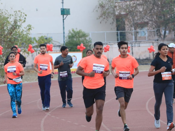 रनर्स में उत्साह कम नहीं था।