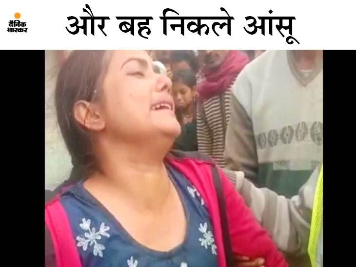 हादसे का शिकार हुए लोगों के परिजन के आंसू नहीं थम रहे हैं।