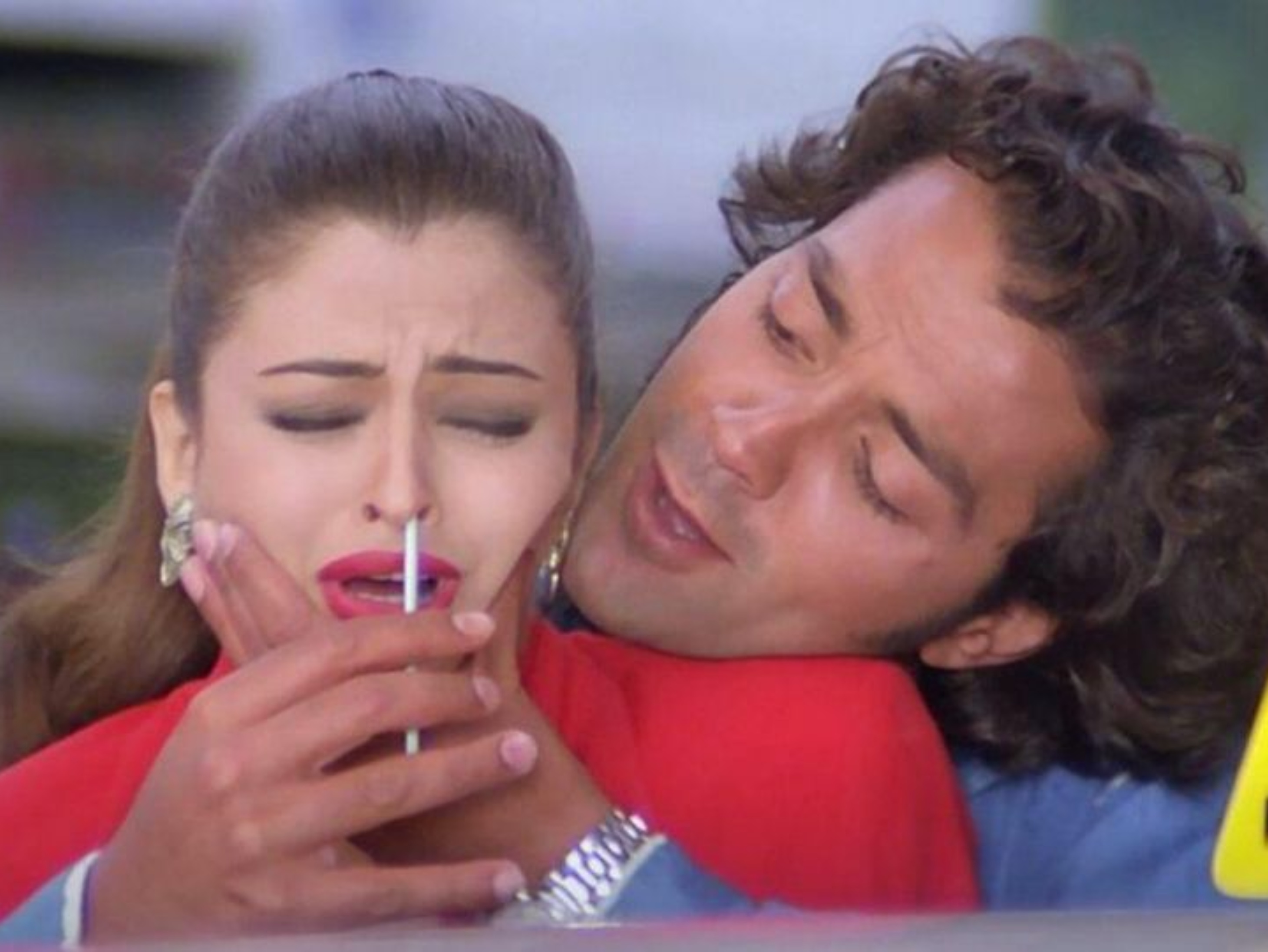 Viral Video Bobby Deol Took Aishwarya Rai s Swab Test Years Ago A 