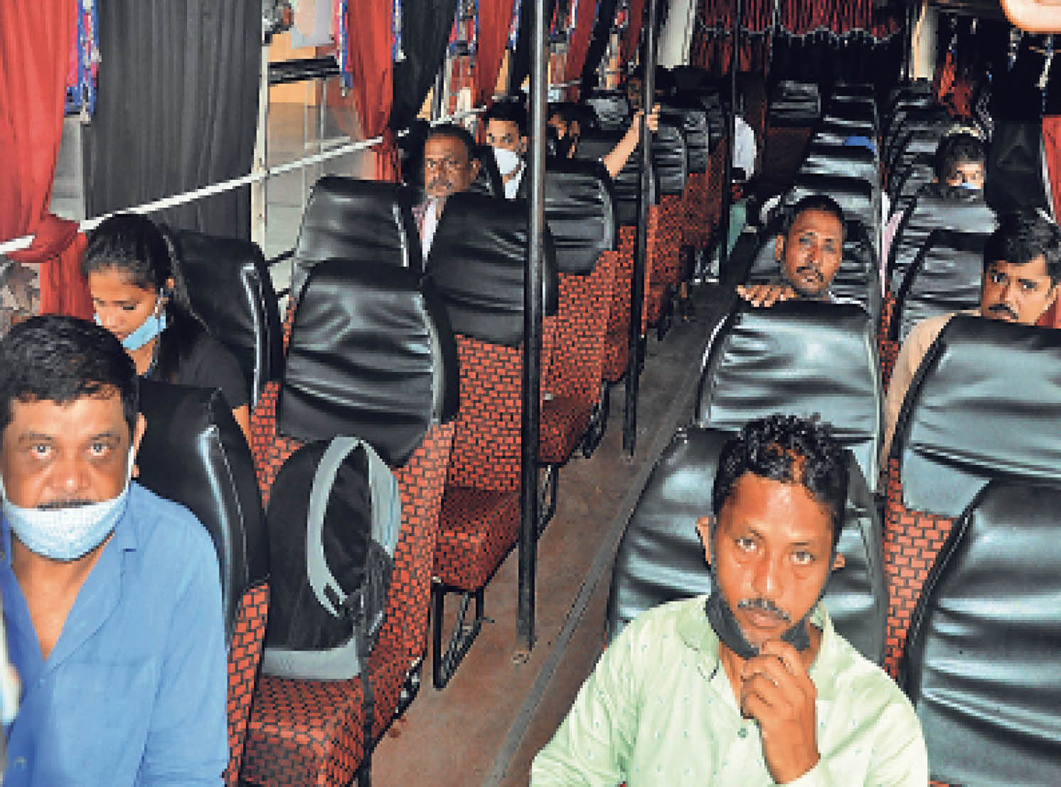 There is a rake on increasing the bus fare in Kareena, the bus ...