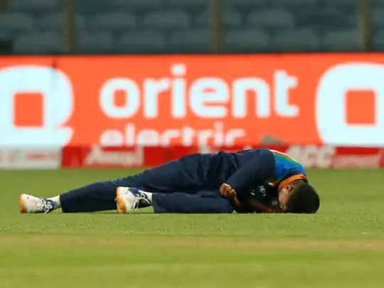 Shreyas Iyer was seen in pain on the field after suffering an injury in the first ODI against England in March.