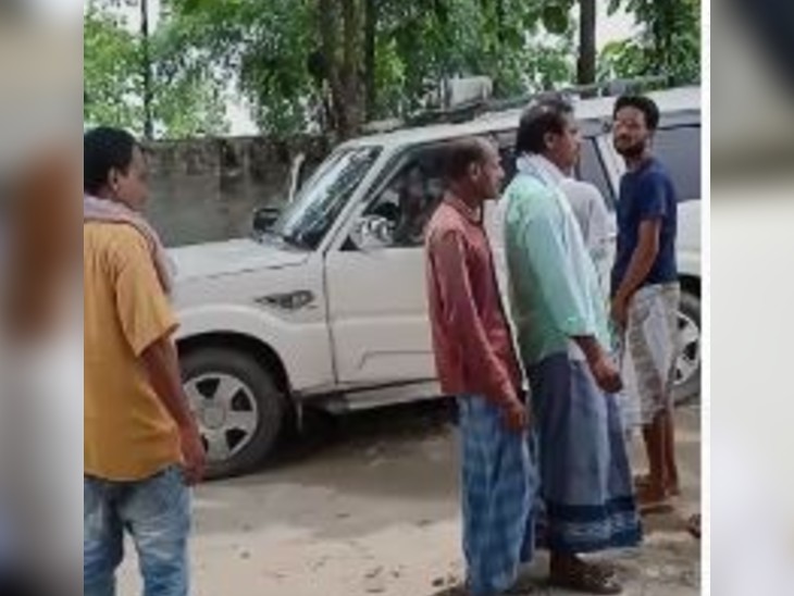 गांव में दहशत का माहौल।