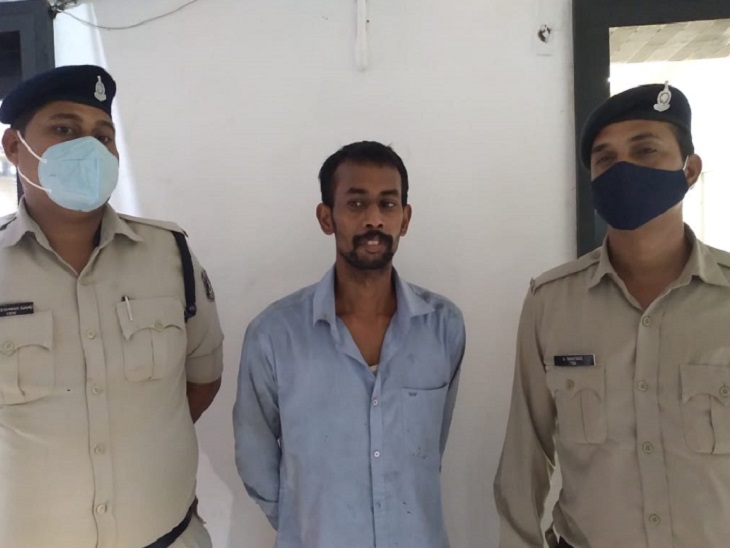 BSP कर्मी की हत्या करने वाला आरोपी पुलिस की गिरफ्त में है। पैसों की खातिर दोस्त की हत्या कर दी। - Dainik Bhaskar