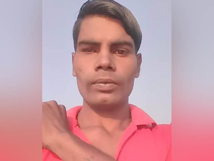 करनाल जिले के गांव जैनी के कुलदीप की फाइल फोटो, जिसकी उसके ममेरे भाई ने ही हत्या कर दी। - Dainik Bhaskar
