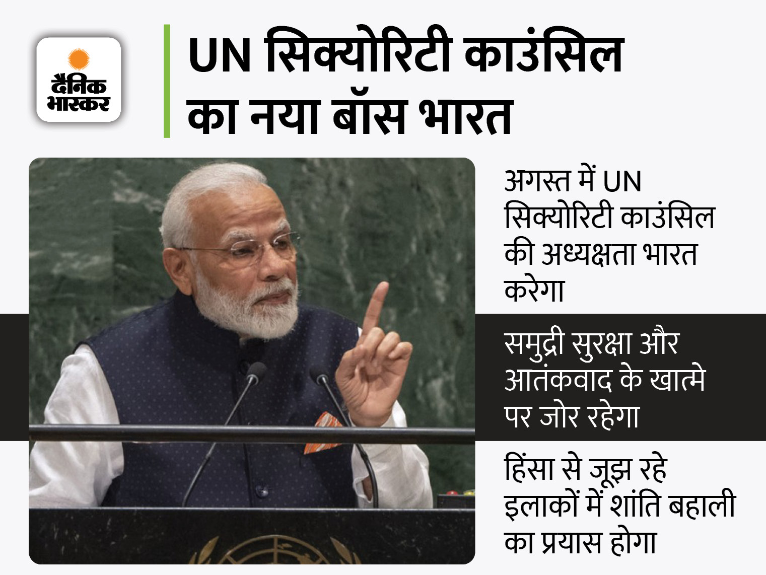 इंडिया के हाथ UN सिक्योरिटी काउंसिल की कमान, 9 अगस्त को काउंसिल मीटिंग की अध्यक्षता कर सकते हैं PM मोदी