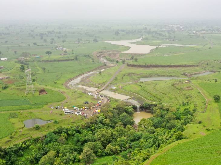 गंगा महादेव की वादियों में हर तरफ हरियाली ही हरियाली।