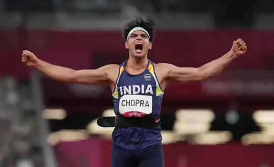 नीरज ने जेवलिन थ्रो में पहले राउंड में 87.03 और दूसरे राउंड में 87.58 मीटर दूर भाला फेंका। यही निर्णायक साबित हुआ।