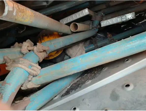 Five to six laborers died after the match suddenly collapsed during repairs.