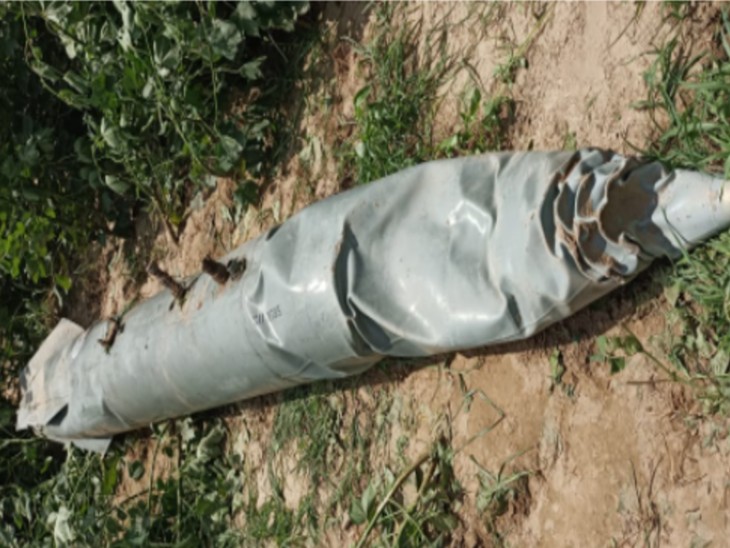 Farmers panic after seeing the missilelike object that fell with the