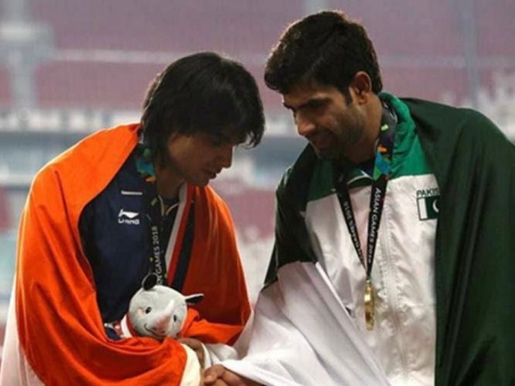 नीरज चोपड़ा ने कहा कि अरशद नदीम ने उनका जेवलिन नियमों के दायरे में रहकर ही लिया था।