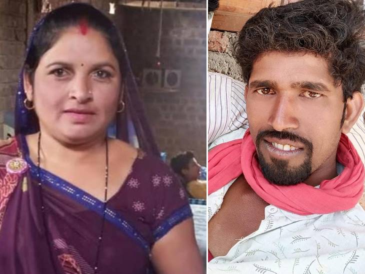 आरोपी प्रेमिका और उसके प्रेमी का फाइल फोटो।