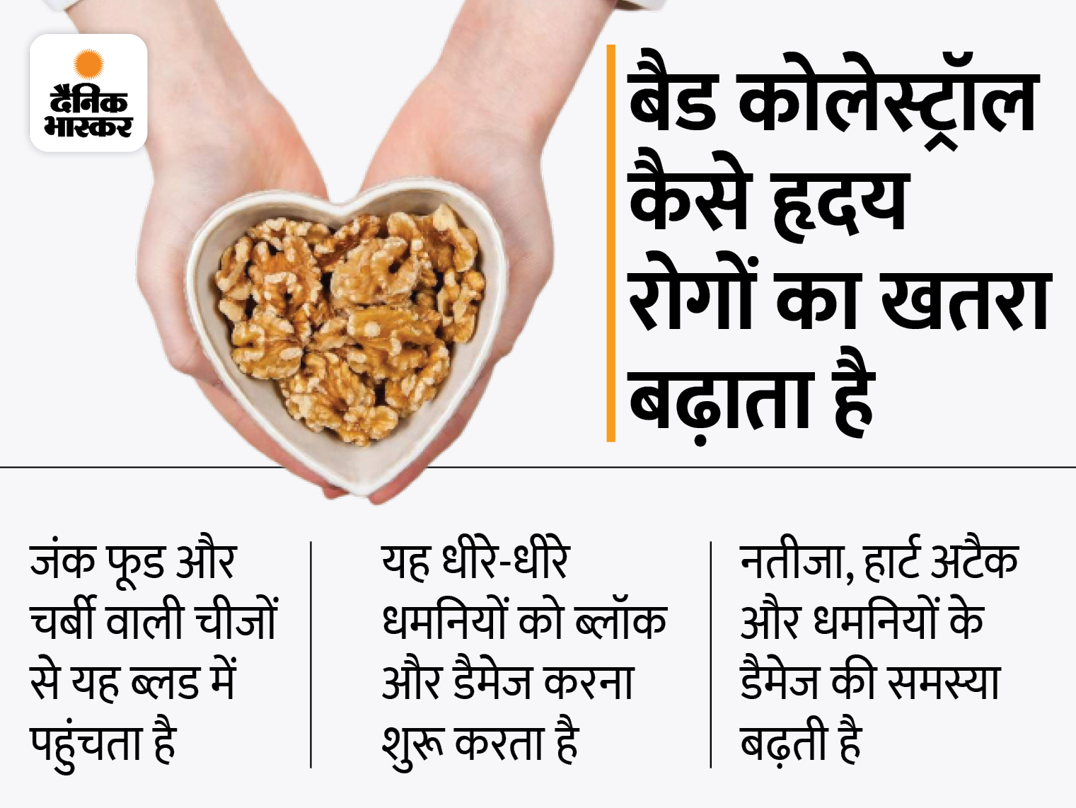 Walnuts Akhrot Health Benefits; Reduces Risk Of Heart Disease And
