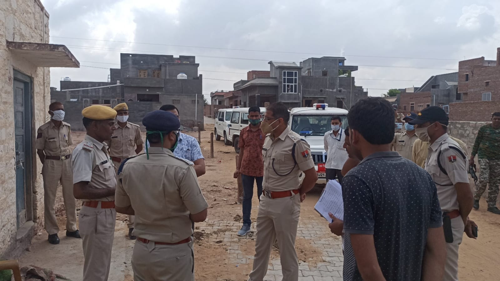 नागौर कलेक्टर, एसपी और अजमेर रेंज आईजी भी मौके पर पहुंचे।