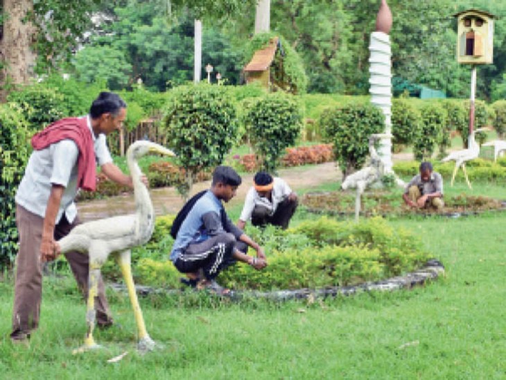 After 4 months, Maitri Bagh will be buzzing again from August 7, zoo  management is preparing | 4 महीने बाद मैत्री बाग 7 अगस्त से फिर होगा  गुलजार, जू प्रबंधन तैयारी में
