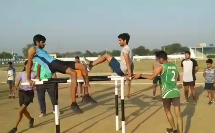 जय सिंह ने झुंझुनूं के इस स्कूल में इंटरनेशनल ग्राउंड बना दिया।
