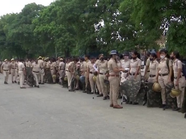 मेवात, भिवानी, रेलवे अंबाला, कैथल और पानीपत के SP भी ड्यूटी पर हैं।