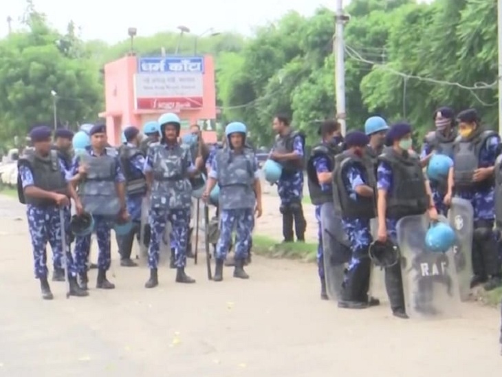 करनाल में पैरामिलिट्री फोर्स के साथ BSF, CRPF, RAF, ITBP की कंपनियां भी तैनात हैं।