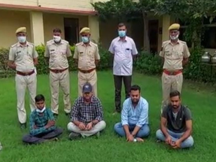 पत्थरों को उठाने से मना करने पर की थी पिटाई, लहूलुहान कर 10 हजार रुपए व मोबाइल छीन ले गए थे|राजस्थान,Rajasthan - Dainik Bhaskar