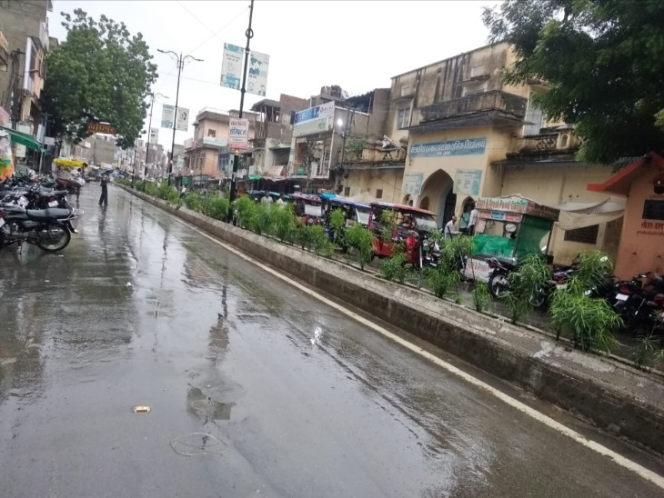गर्मी से मिली राहत, तापमान में करीब 2-3 डिग्री तक गिरावट, टोंक में 9 एमएम हुई बारिश|राजस्थान,Rajasthan - Dainik Bhaskar